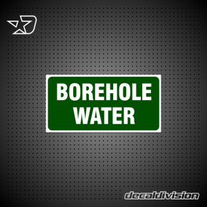 Borehole Water Sign C